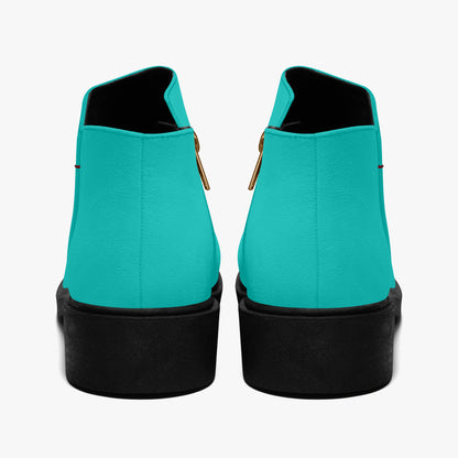 Iris Blue elegante Reißverschluss-Stiefeletten Stiefeletten JLR Design