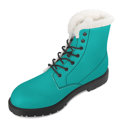 Iris Blue Faux Fur Stiefel für Damen Lederstiefel 84.99 Blue, Damen, Faux, Fur, Iris, Lederstiefel JLR Design