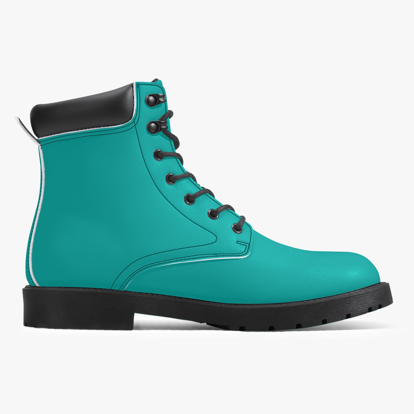 Iris Blue Leder Boots | Stylische und Warme Winterstiefel Boots JLR Design