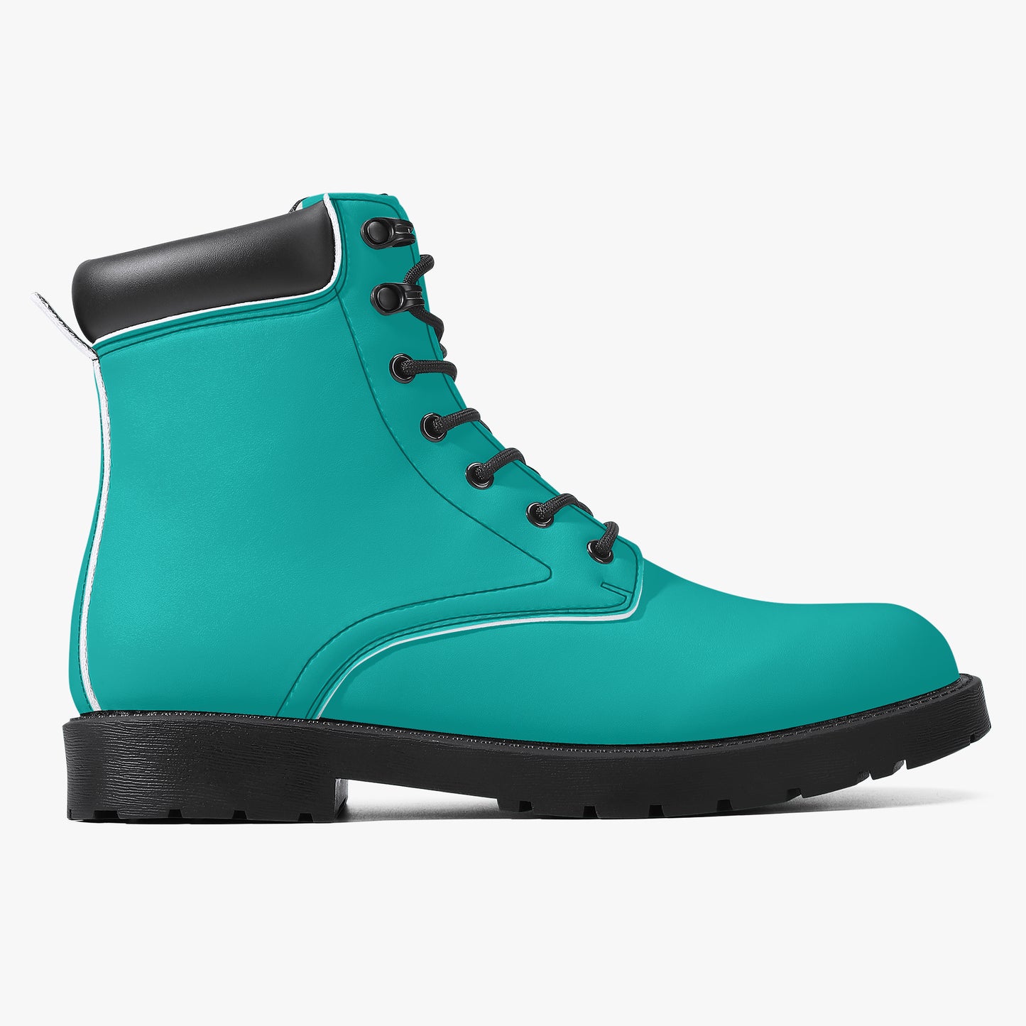 Iris Blue Leder Boots | Stylische und Warme Winterstiefel Boots JLR Design