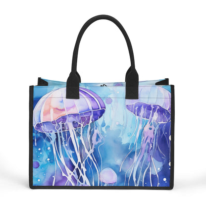 Jellyfish Canvas Shopper Tasche Einkaufstasche JLR Design