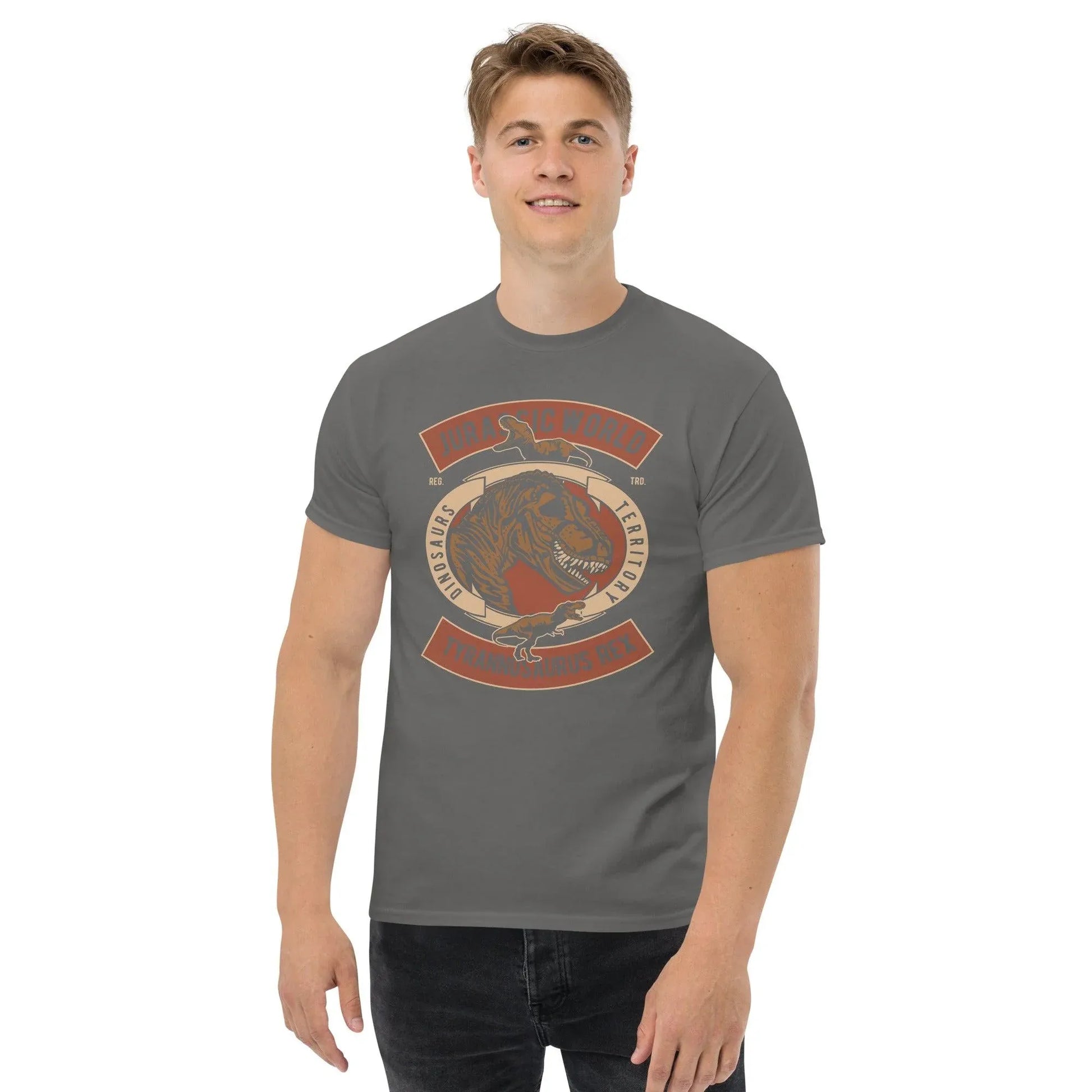 Jurassic World Tyrannosaurus Rex Herren-T-Shirt T-Shirt JLR Design