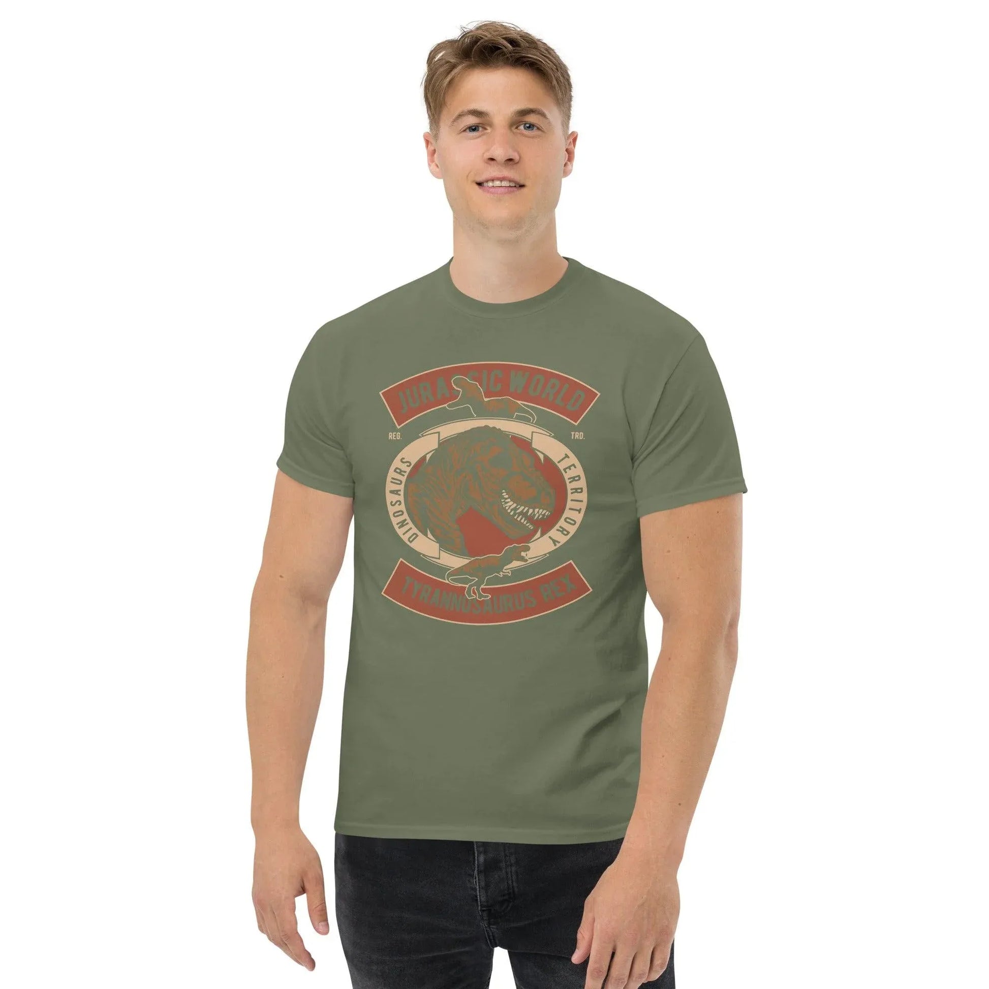 Jurassic World Tyrannosaurus Rex Herren-T-Shirt T-Shirt JLR Design