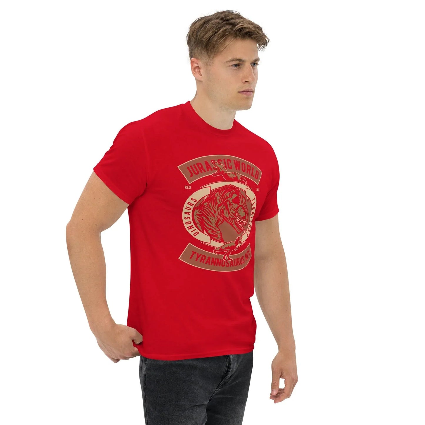 jurasic-world-tyrannosaurus-rex-herren-t-shirt-t-shirt-jlr-design-15 - JLR Design