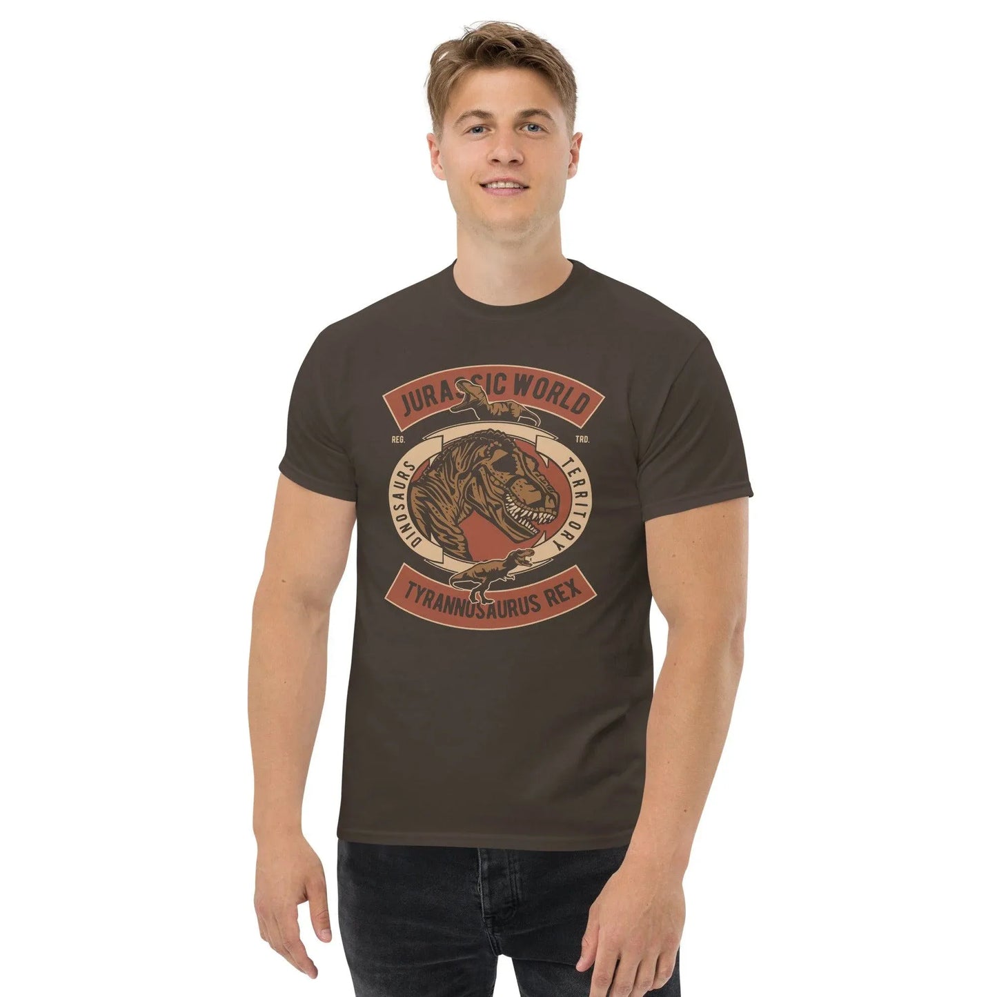 jurasic-world-tyrannosaurus-rex-herren-t-shirt-t-shirt-jlr-design-16 - JLR Design
