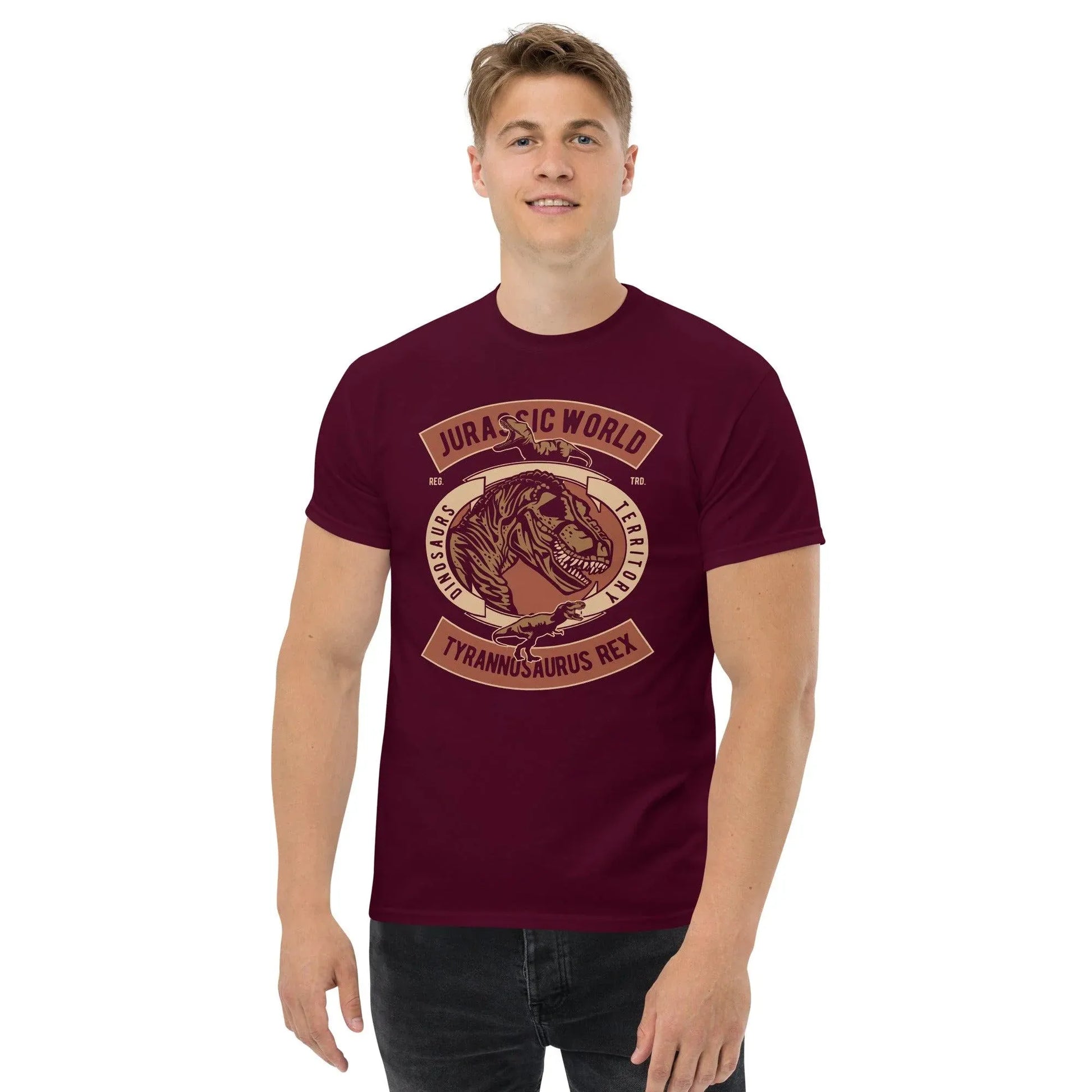 jurasic-world-tyrannosaurus-rex-herren-t-shirt-t-shirt-jlr-design-2 - JLR Design