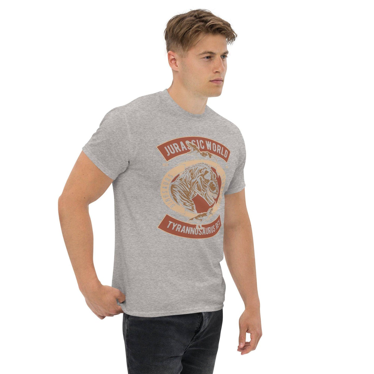jurasic-world-tyrannosaurus-rex-herren-t-shirt-t-shirt-jlr-design-92861 - JLR Design