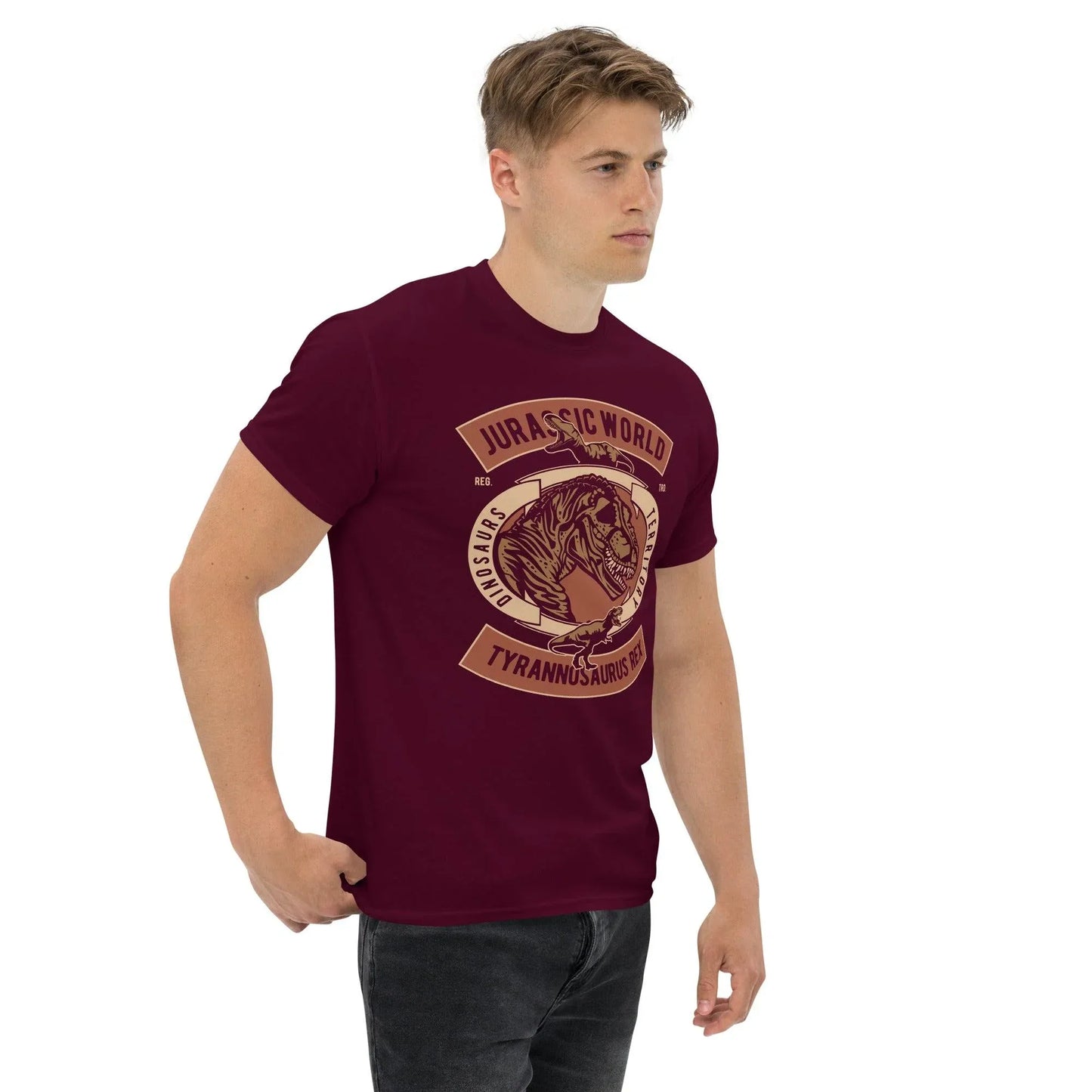 jurasic-world-tyrannosaurus-rex-herren-t-shirt-t-shirt-jlr-design-4 - JLR Design