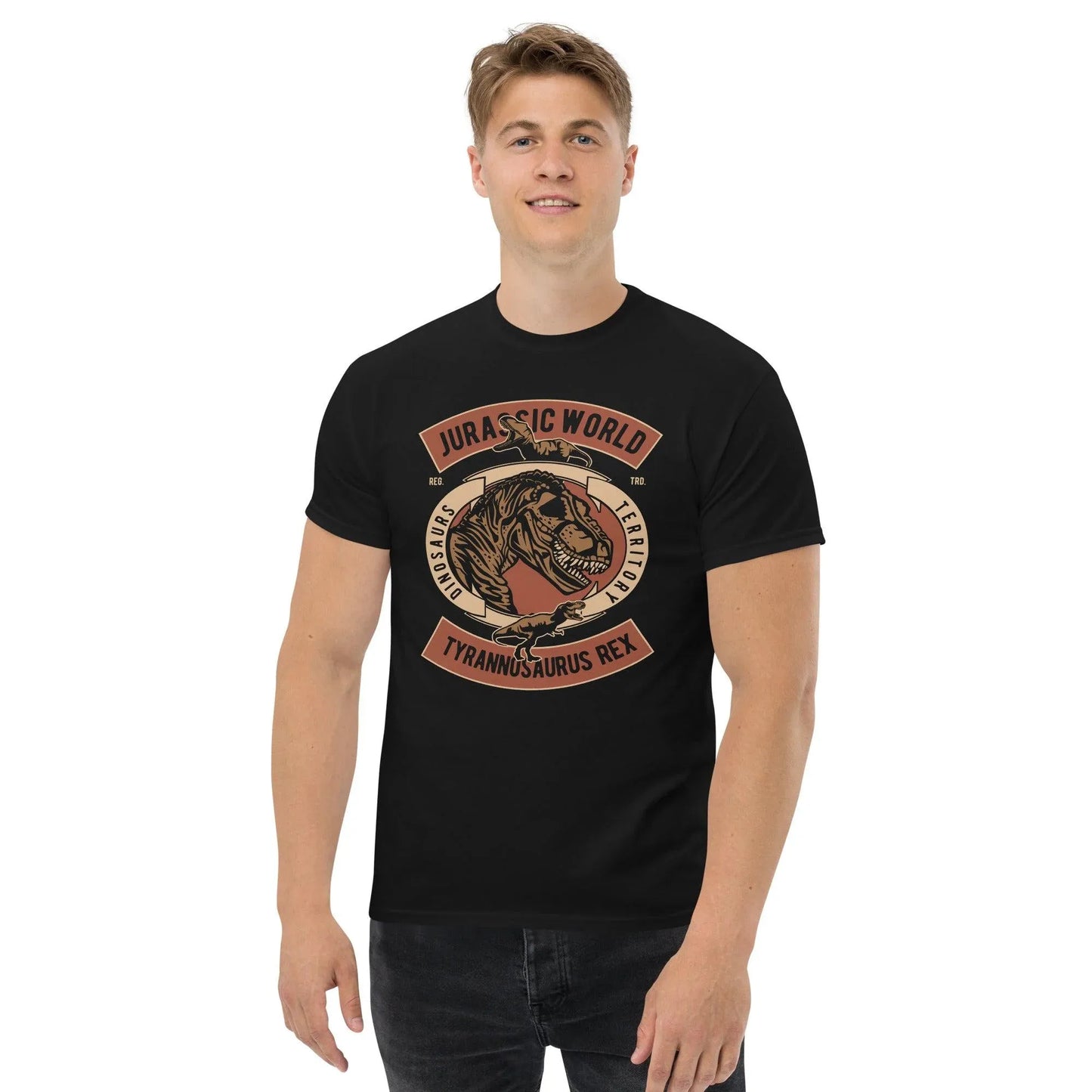 jurasic-world-tyrannosaurus-rex-herren-t-shirt-t-shirt-jlr-design-5 - JLR Design