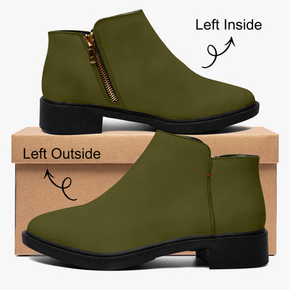 Karaka elegante Reißverschluss-Stiefeletten Stiefeletten JLR Design