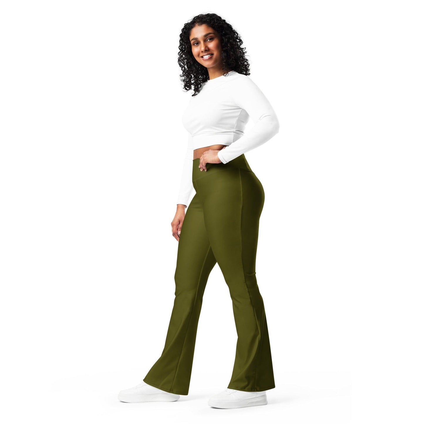 Karaka High Waist Flare Leggings Flare Leggings 59.99 Flare, High, Karaka, Leggings, Waist JLR Design