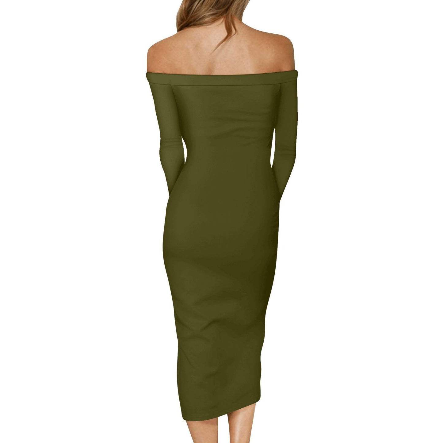 Karaka Long Sleeve Off-Shoulder-Kleid -- Karaka Long Sleeve Off-Shoulder-Kleid - undefined Off-Shoulder-Kleid | JLR Design