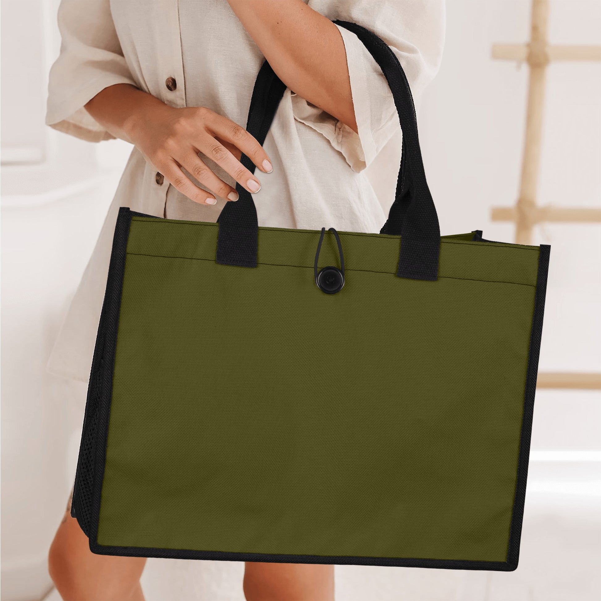 Karaka Premium Canvas Shopper Tasche Einkaufstasche JLR Design