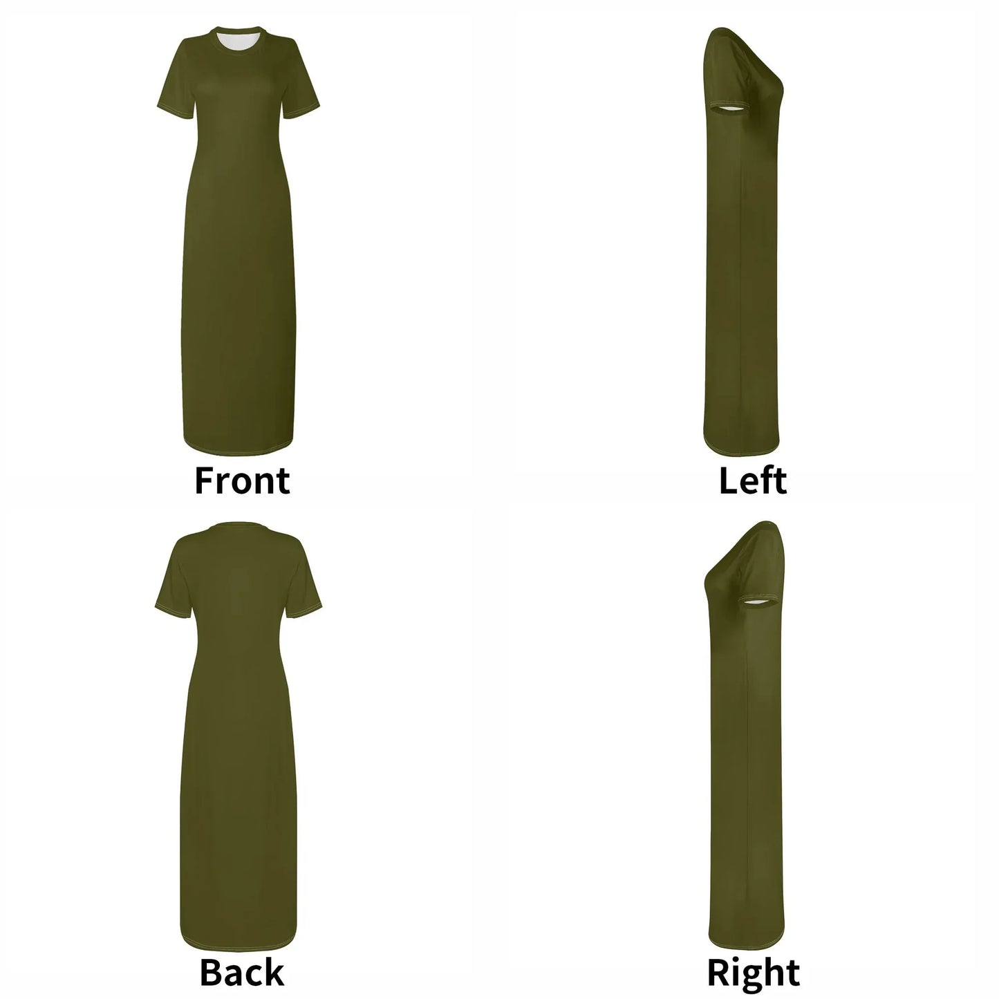 karaka-short-sleeve-long-dress-long-dress-jlr-design-74450 - JLR Design