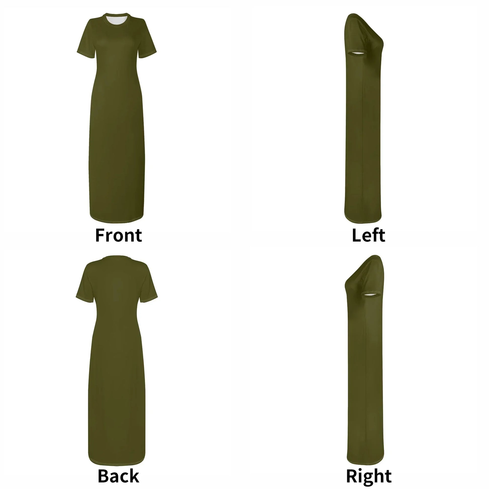 karaka-short-sleeve-long-dress-long-dress-jlr-design-74450 - JLR Design