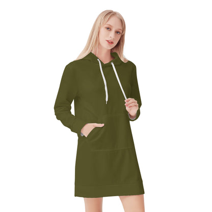 Karaka Velvet Hoodie Dress Hoodiekleid JLR Design