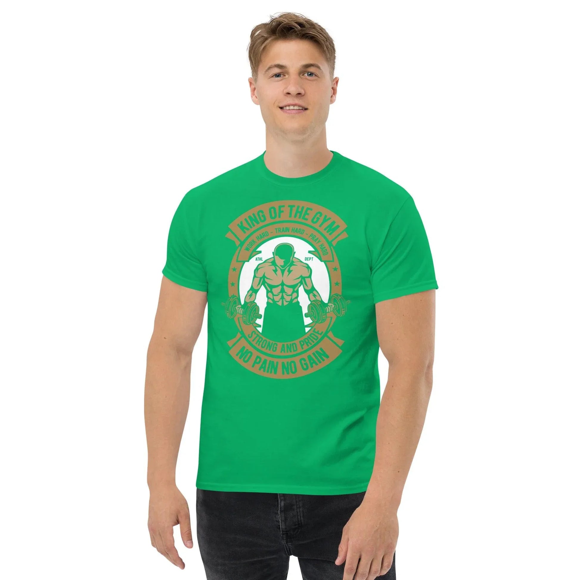 king-of-the-gym-herren-t-shirt-t-shirt-jlr-design-14571 - JLR Design