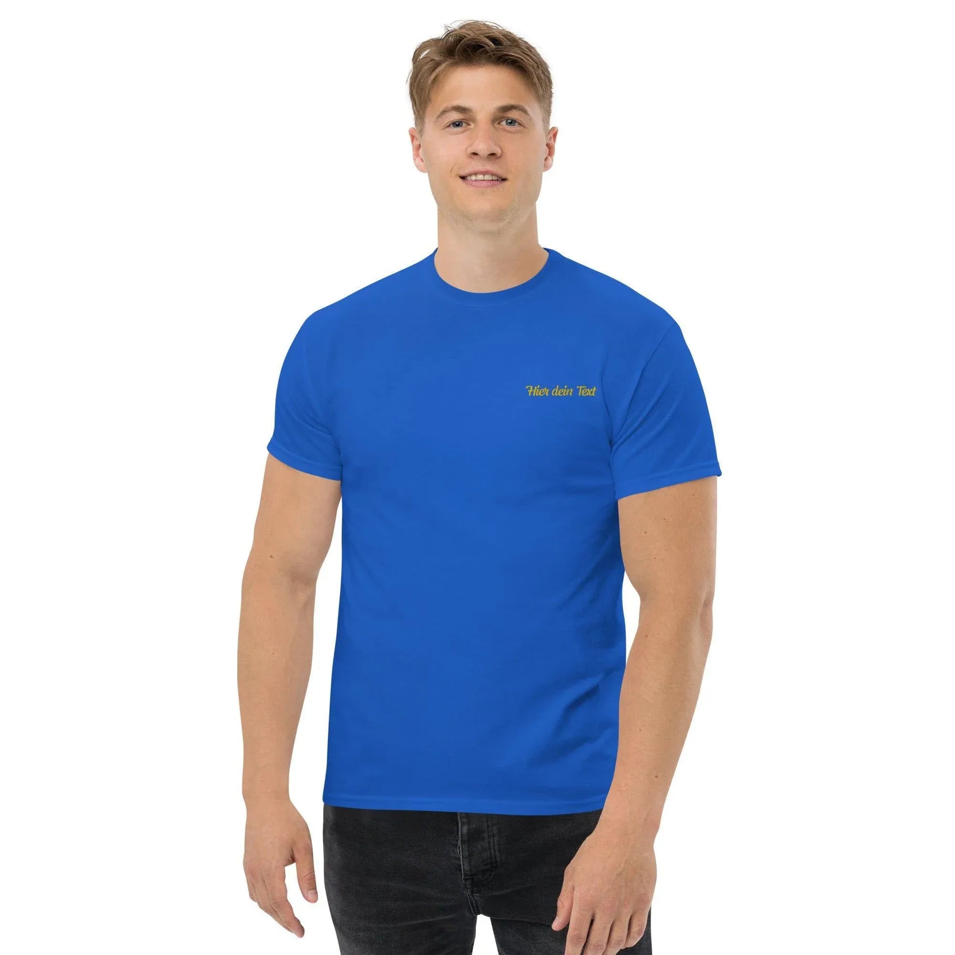 Klassisches Herren-T-Shirt personal T-Shirt JLR Design