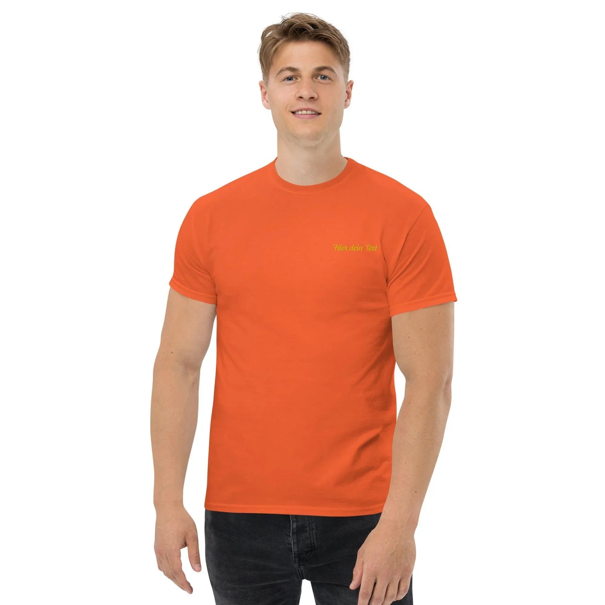 Klassisches Herren-T-Shirt personal T-Shirt JLR Design