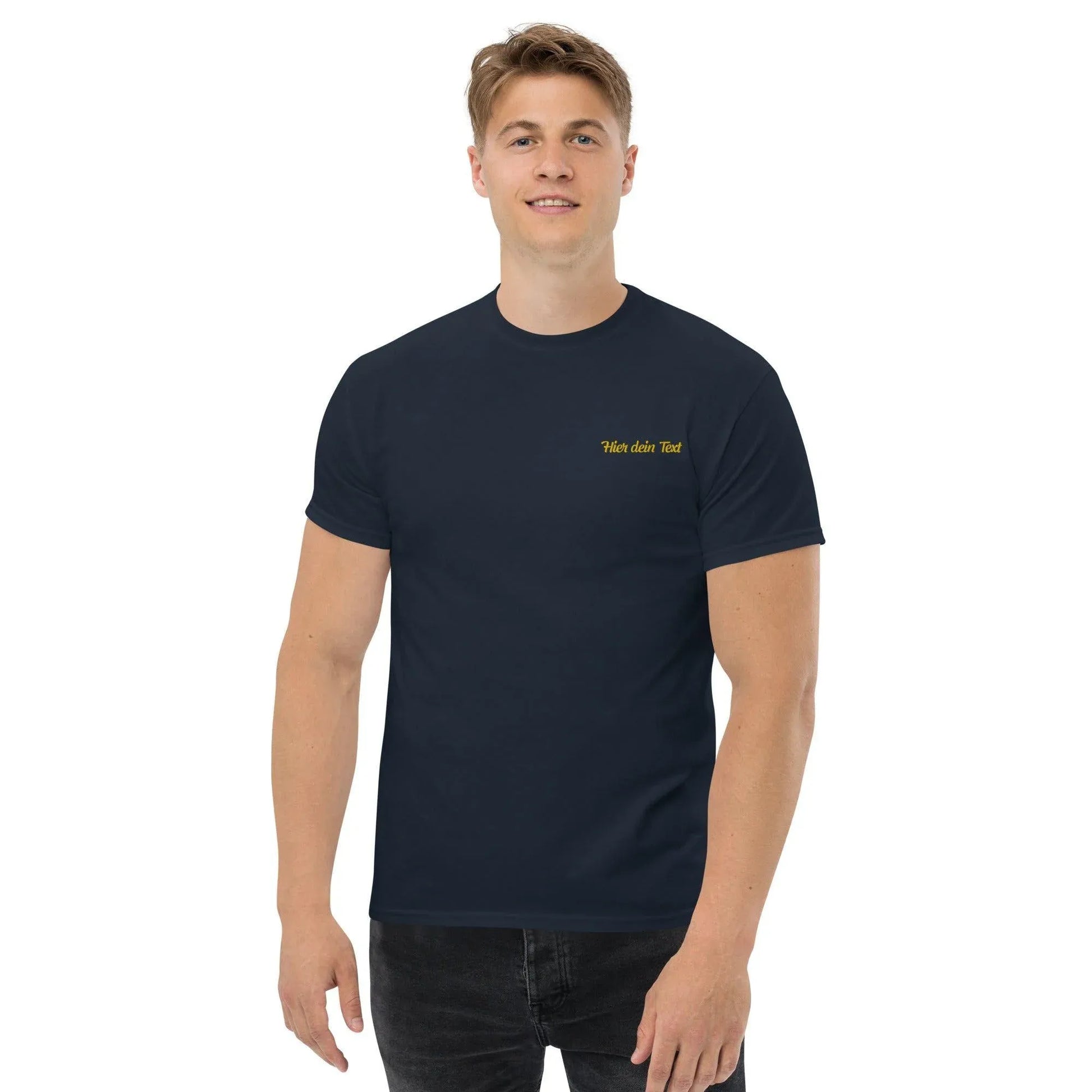 Klassisches Herren-T-Shirt personal T-Shirt JLR Design