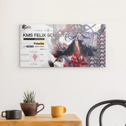 azur-lane-poster-charakter-kms-felix-schultz-poster-jlr-design-43376 - JLR Design