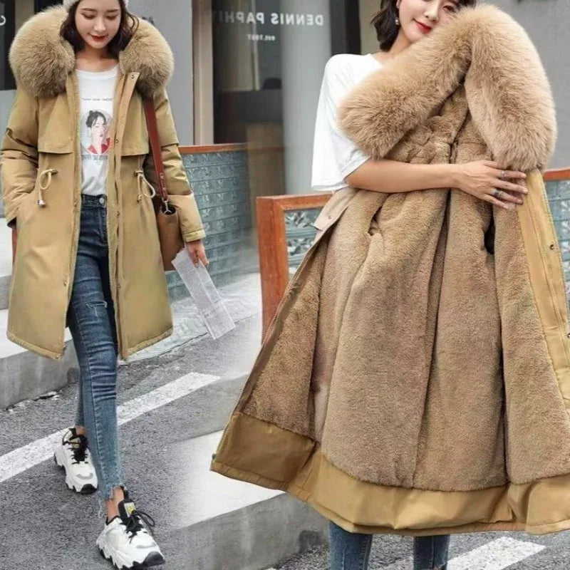 casual-winterjacke-mit-fleece-jacke-jlr-design-33442 - JLR Design
