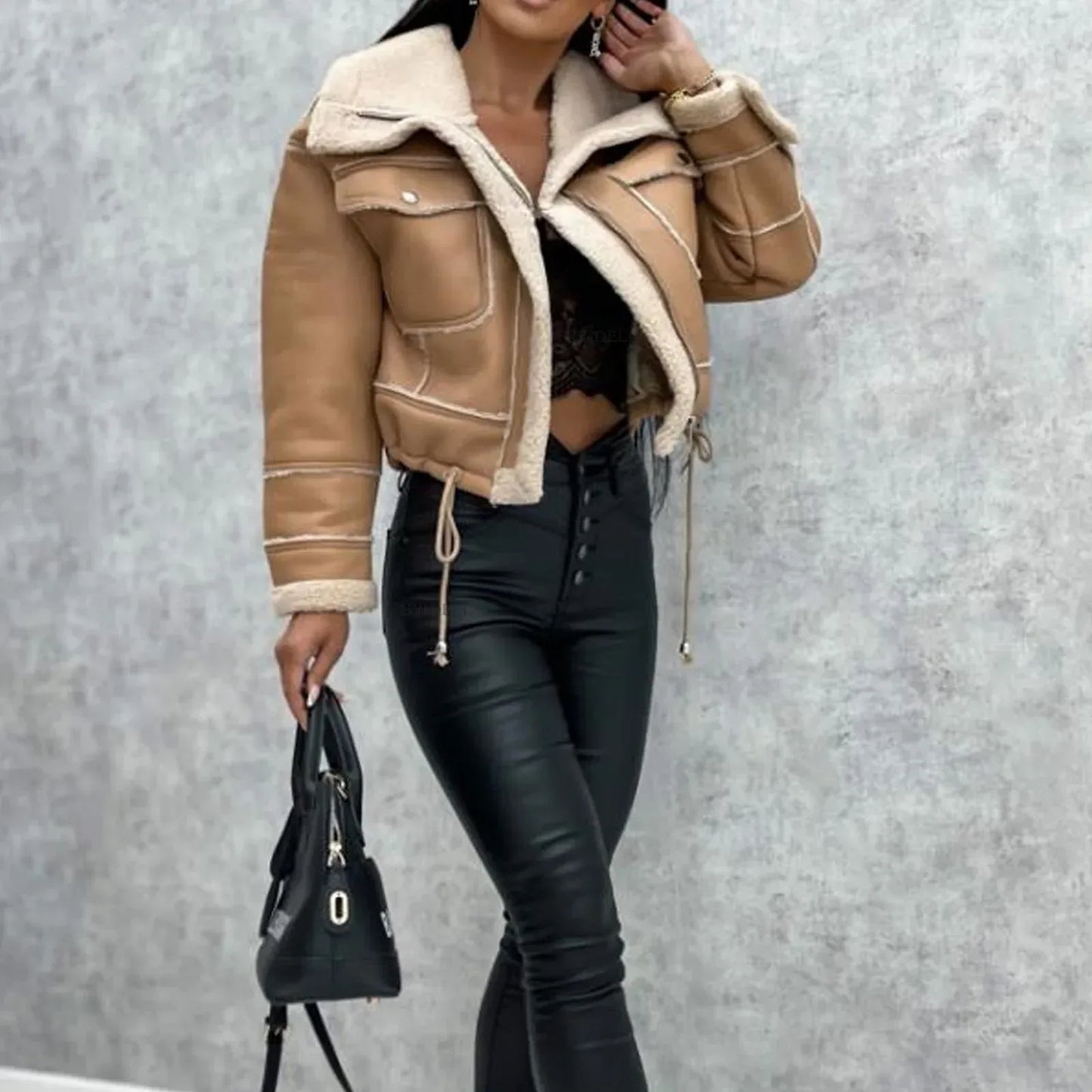 lammfell-optik-biker-jacke-kurz-jacke-jlr-design-17 - JLR Design