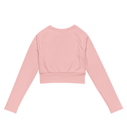 Lachendes Kawaii Long Sleeve Crop Top JLR Design