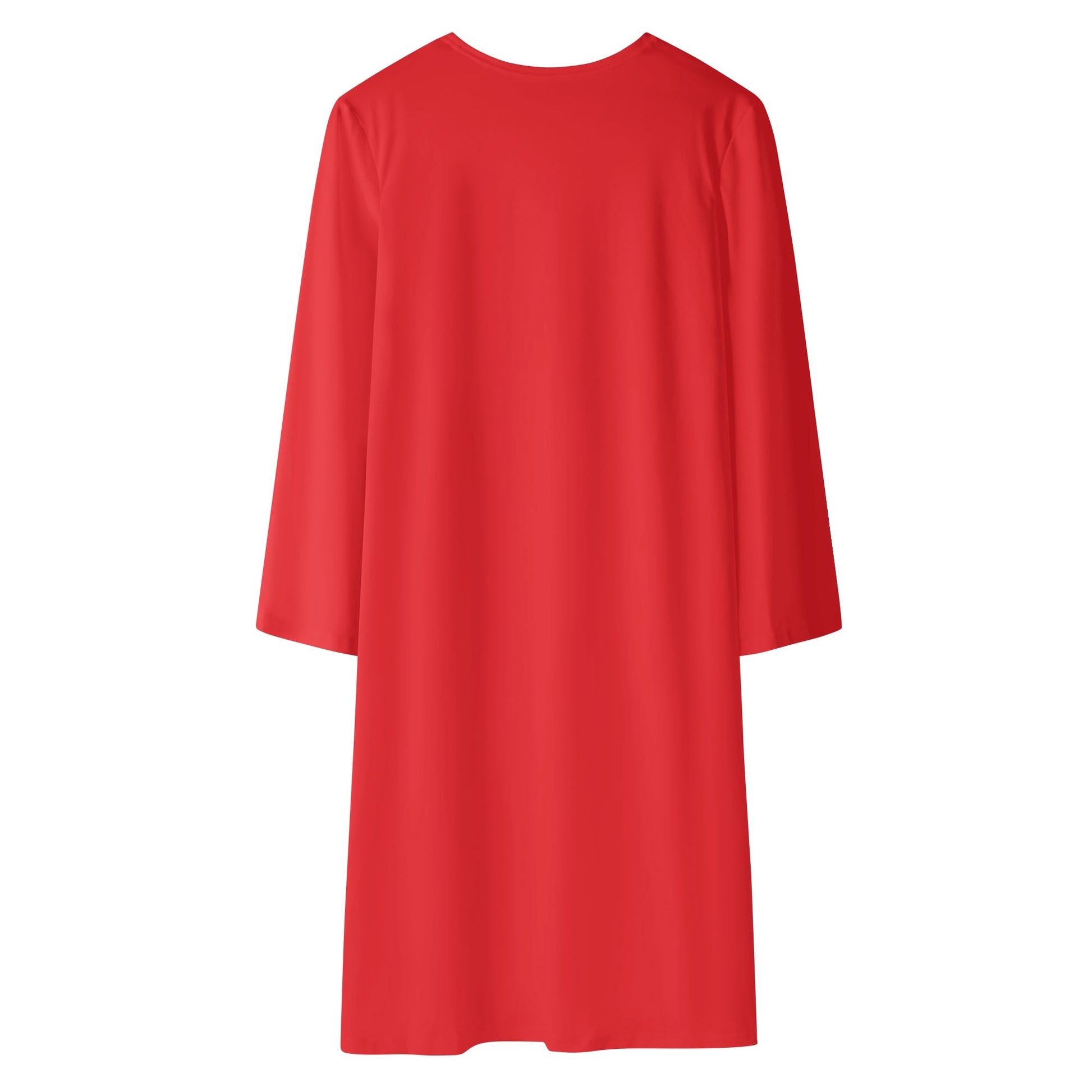 Langer leichter alizarinroter Kimono Cardigan Cardigan JLR Design