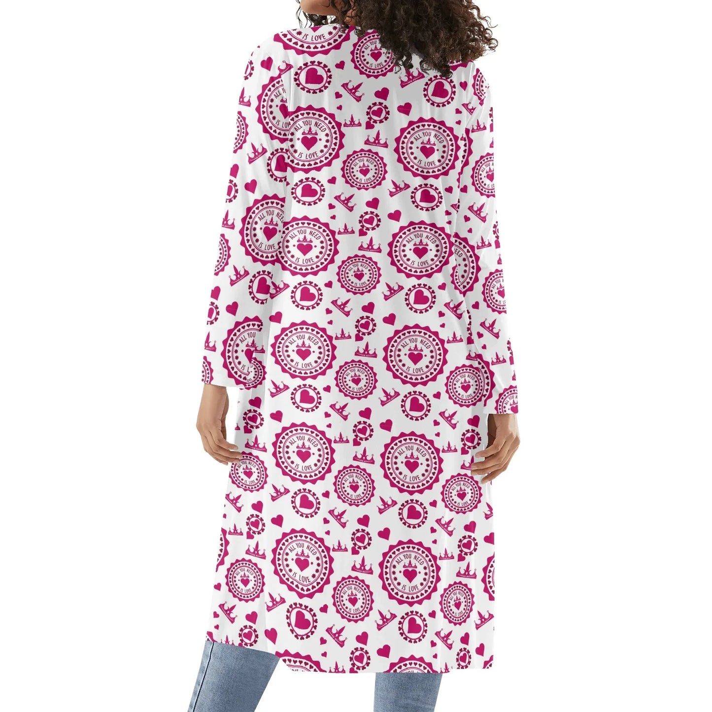 langer-leichter-all-you-need-is-love-kimono-cardigan-cardigan-jlr-design-73701 - JLR Design