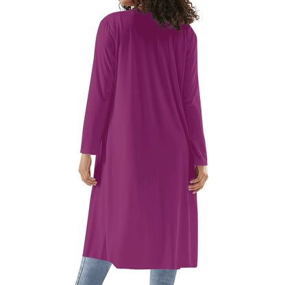 langer-leichter-aubergine-kimono-cardigan-cardigan-jlr-design-60859 - JLR Design