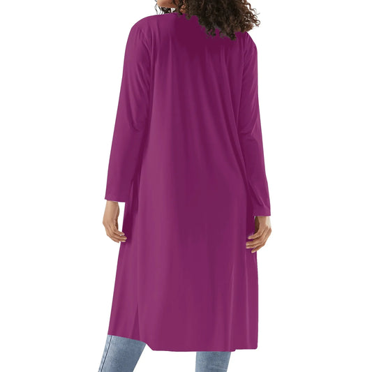 langer-leichter-aubergine-kimono-cardigan-cardigan-jlr-design-60859 - JLR Design