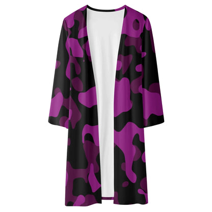 langer-leichter-black-pink-camouflage-kimono-cardigan-cardigan-jlr-design-56546 - JLR Design