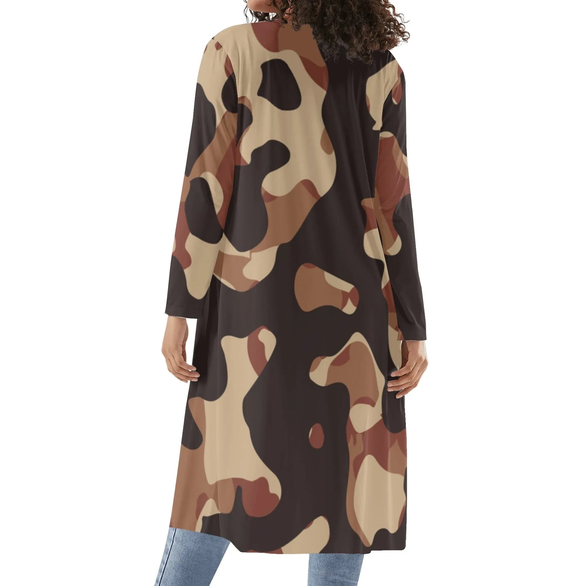 langer-leichter-brown-camouflage-kimono-cardigan-cardigan-jlr-design-70858 - JLR Design
