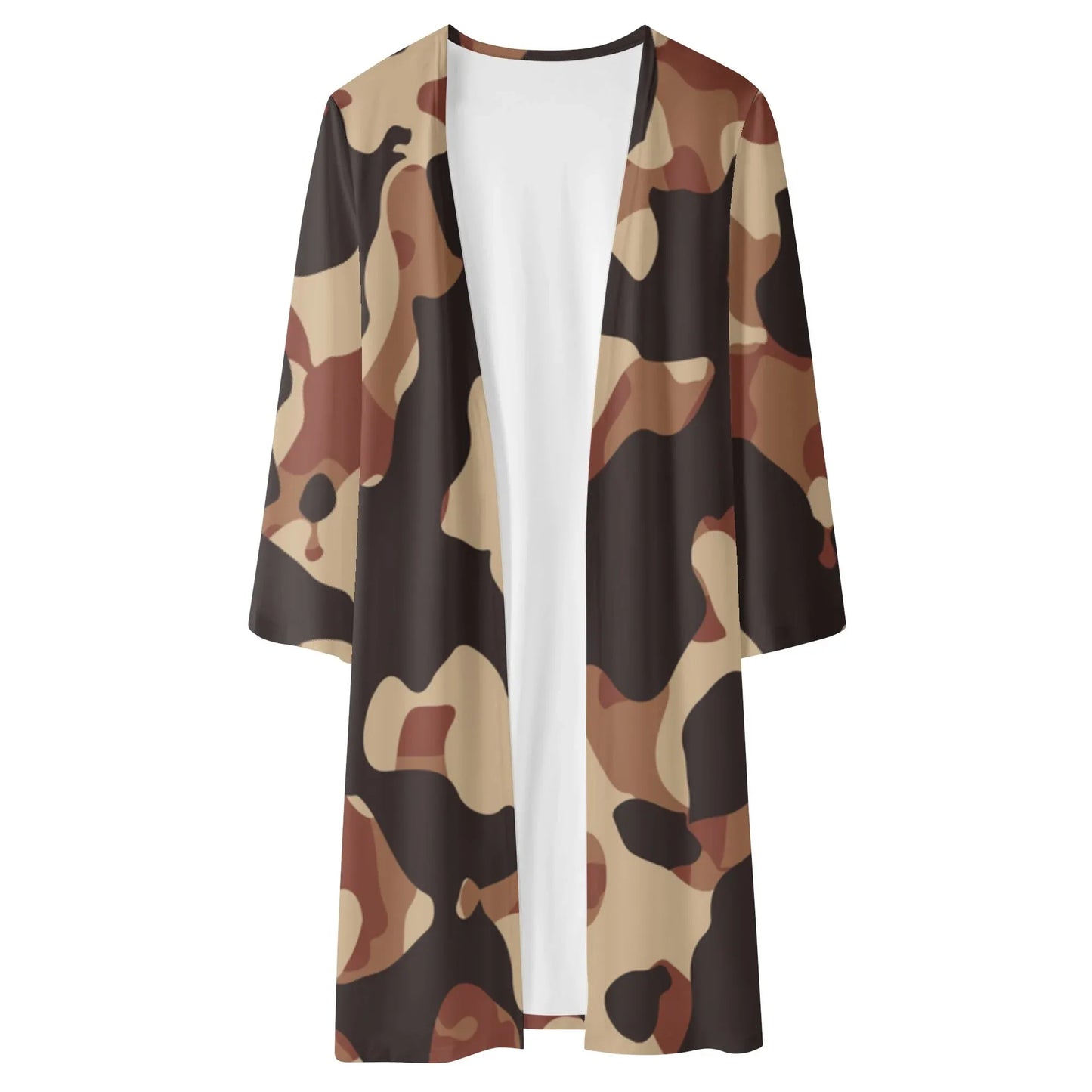 langer-leichter-brown-camouflage-kimono-cardigan-cardigan-jlr-design-35043 - JLR Design