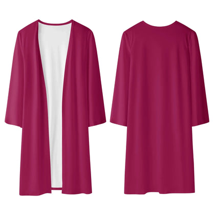 langer-leichter-burgundy-kimono-cardigan-cardigan-jlr-design-67963 - JLR Design