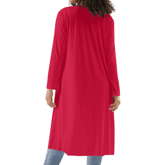 Langer leichter Crimson Kimono Cardigan Cardigan JLR Design