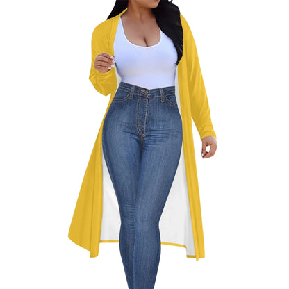 langer-leichter-gelber-kimono-cardigan-cardigan-jlr-design-46728 - JLR Design