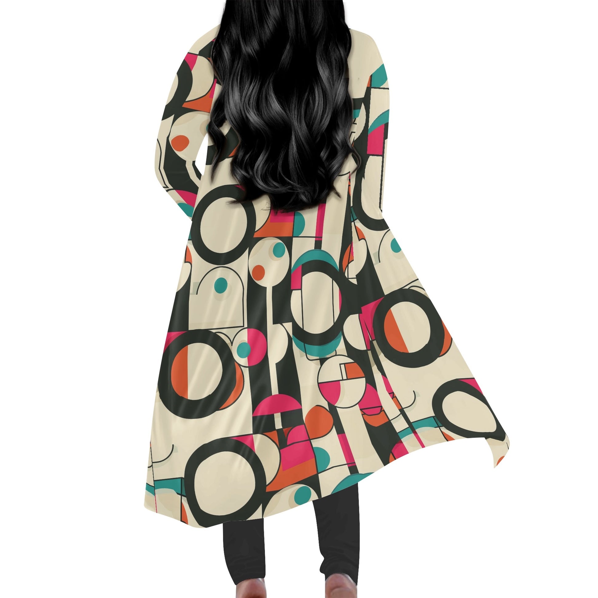 Langer leichter Geometry v1 Kimono Cardigan Cardigan JLR Design