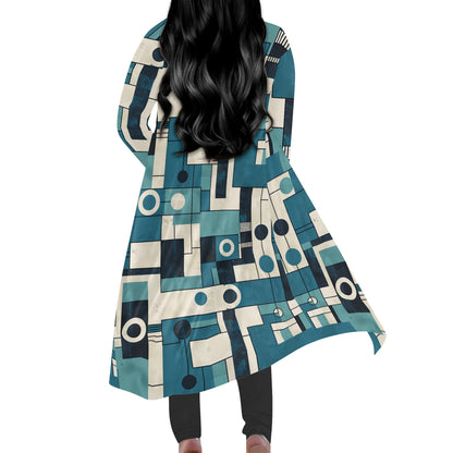 Langer leichter Geometry v3 Kimono Cardigan Cardigan JLR Design