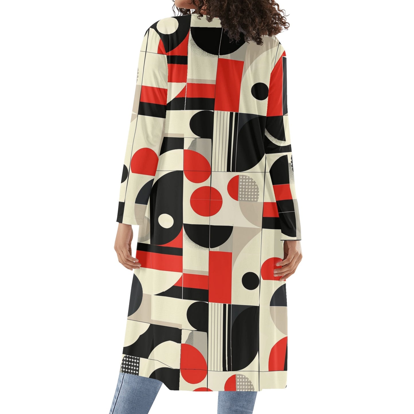 Langer leichter Geometry v4 Kimono Cardigan Cardigan JLR Design