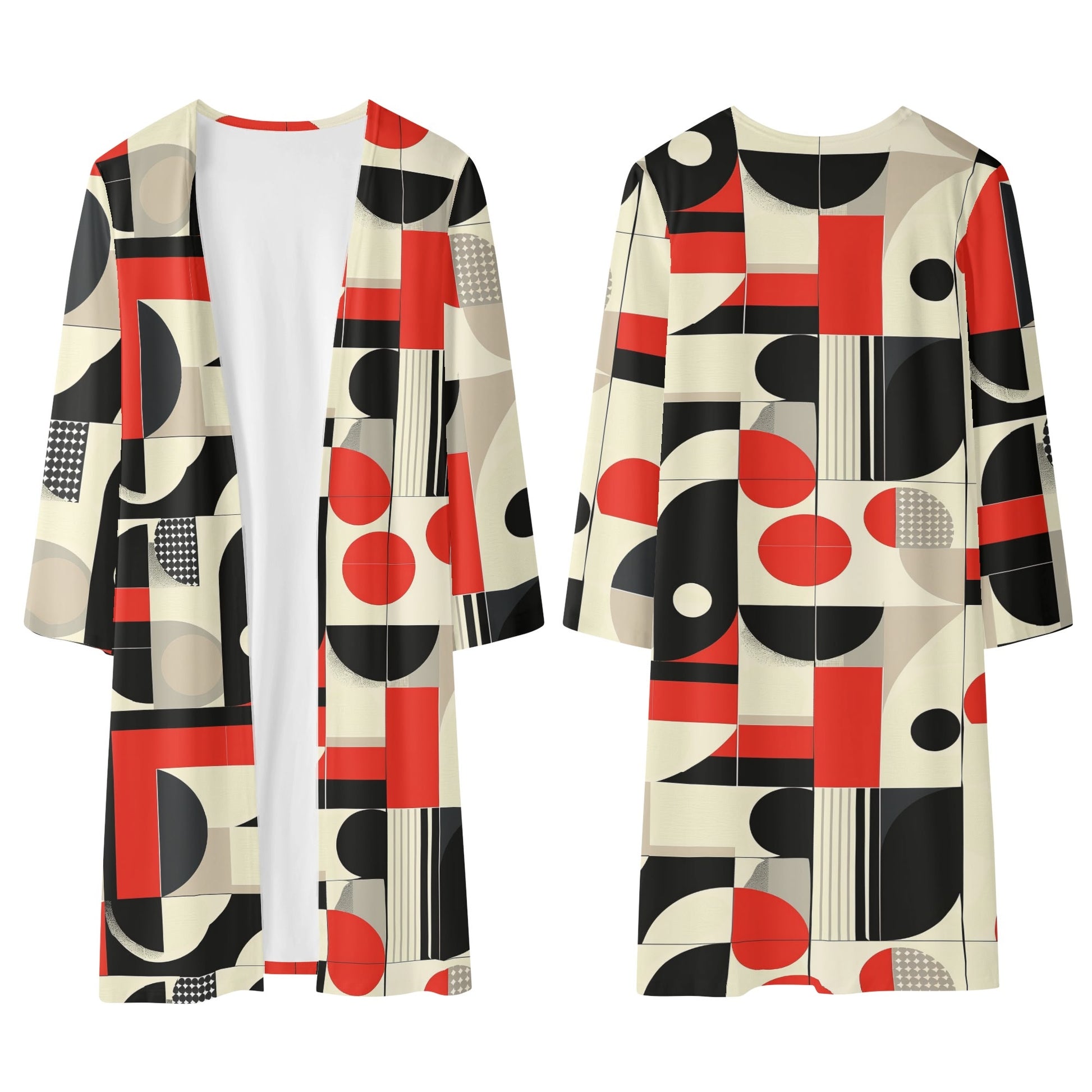 Langer leichter Geometry v4 Kimono Cardigan Cardigan JLR Design