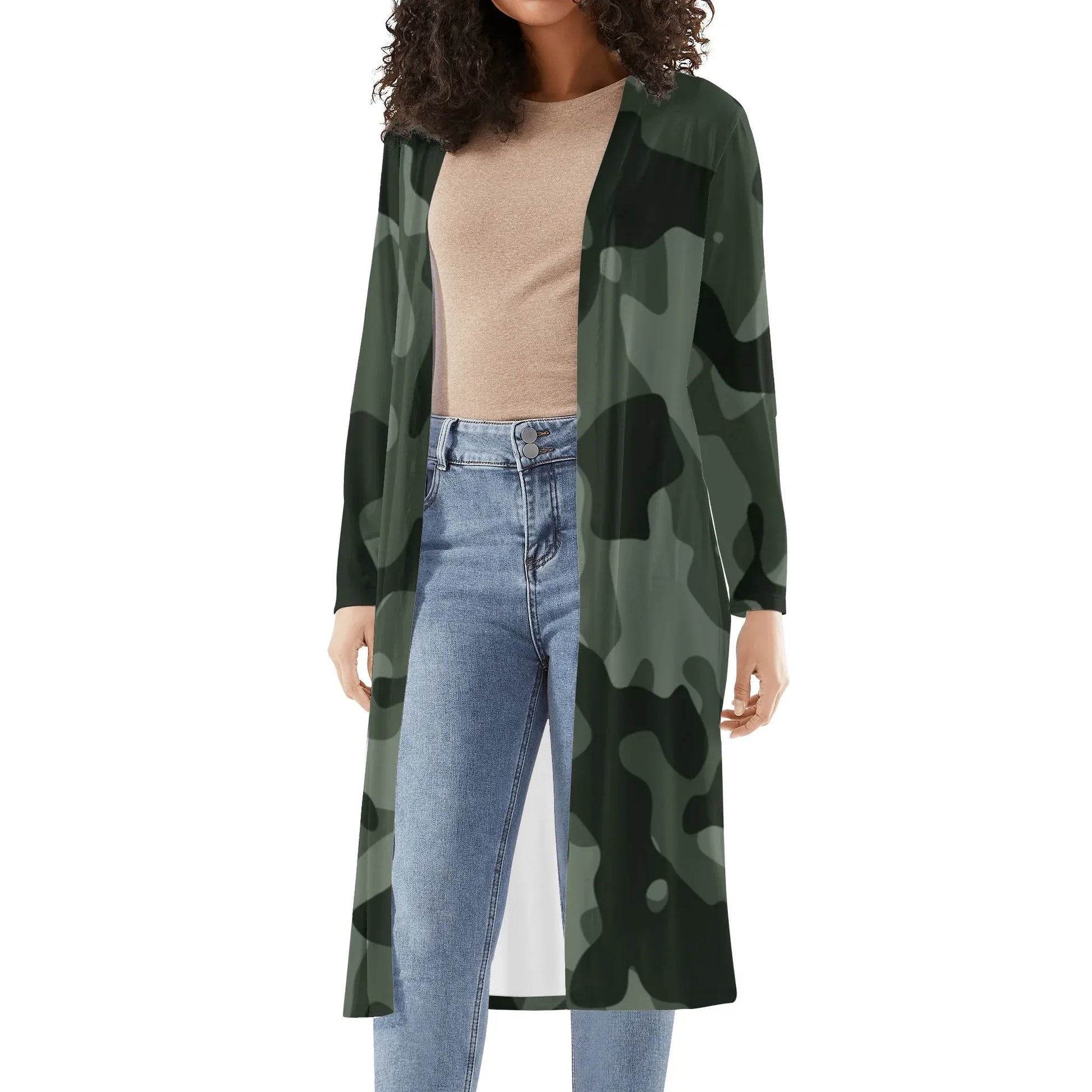 langer-leichter-green-camouflage-kimono-cardigan-cardigan-jlr-design-31024 - JLR Design