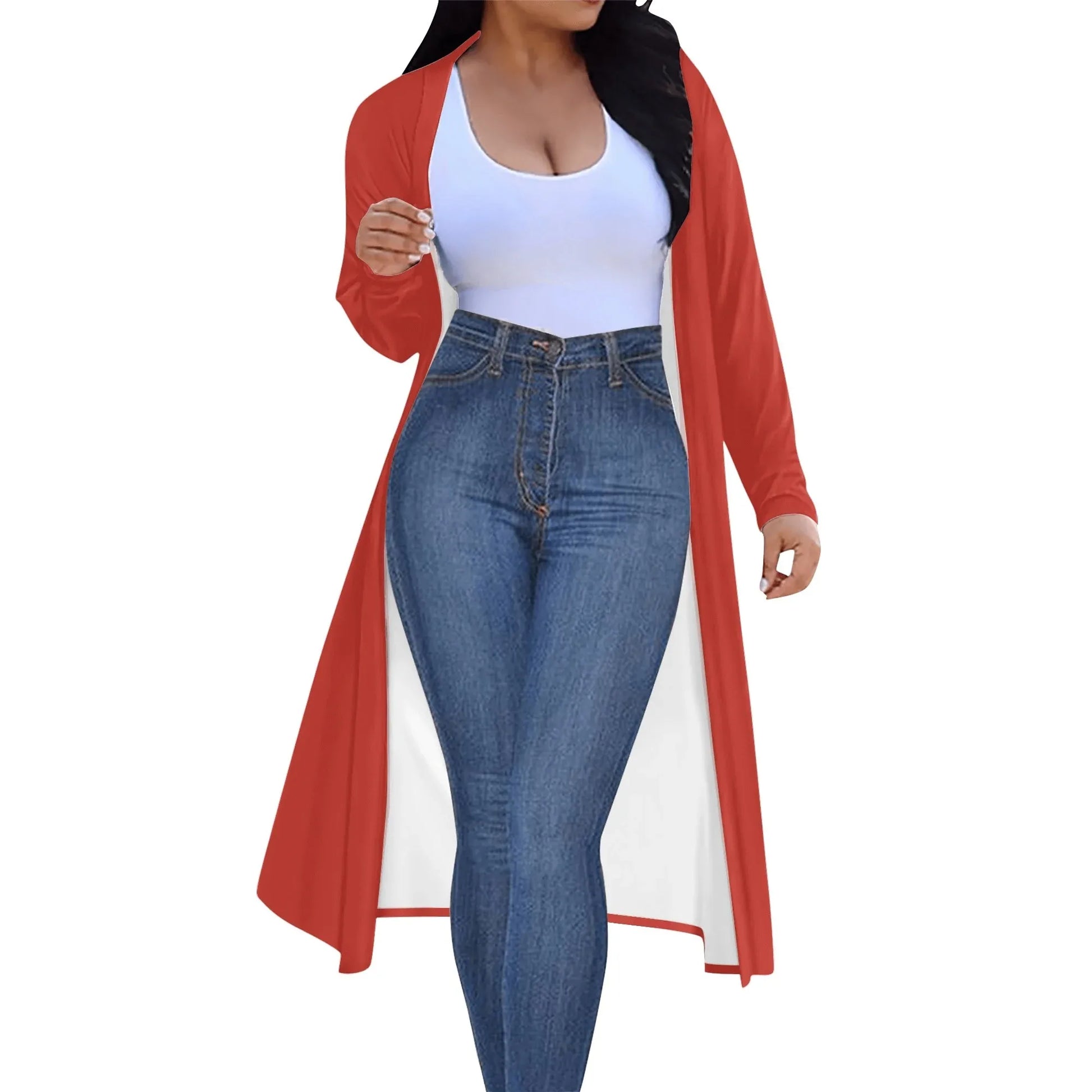 langer-leichter-harley-davidson-red-kimono-cardigan-cardigan-jlr-design-28641 - JLR Design