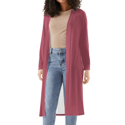 Langer leichter hippie pinker Kimono Cardigan Cardigan JLR Design