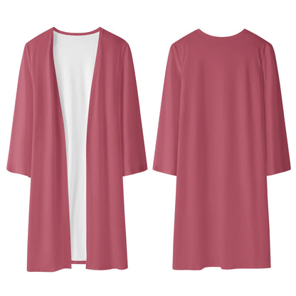 Langer leichter hippie pinker Kimono Cardigan Cardigan JLR Design