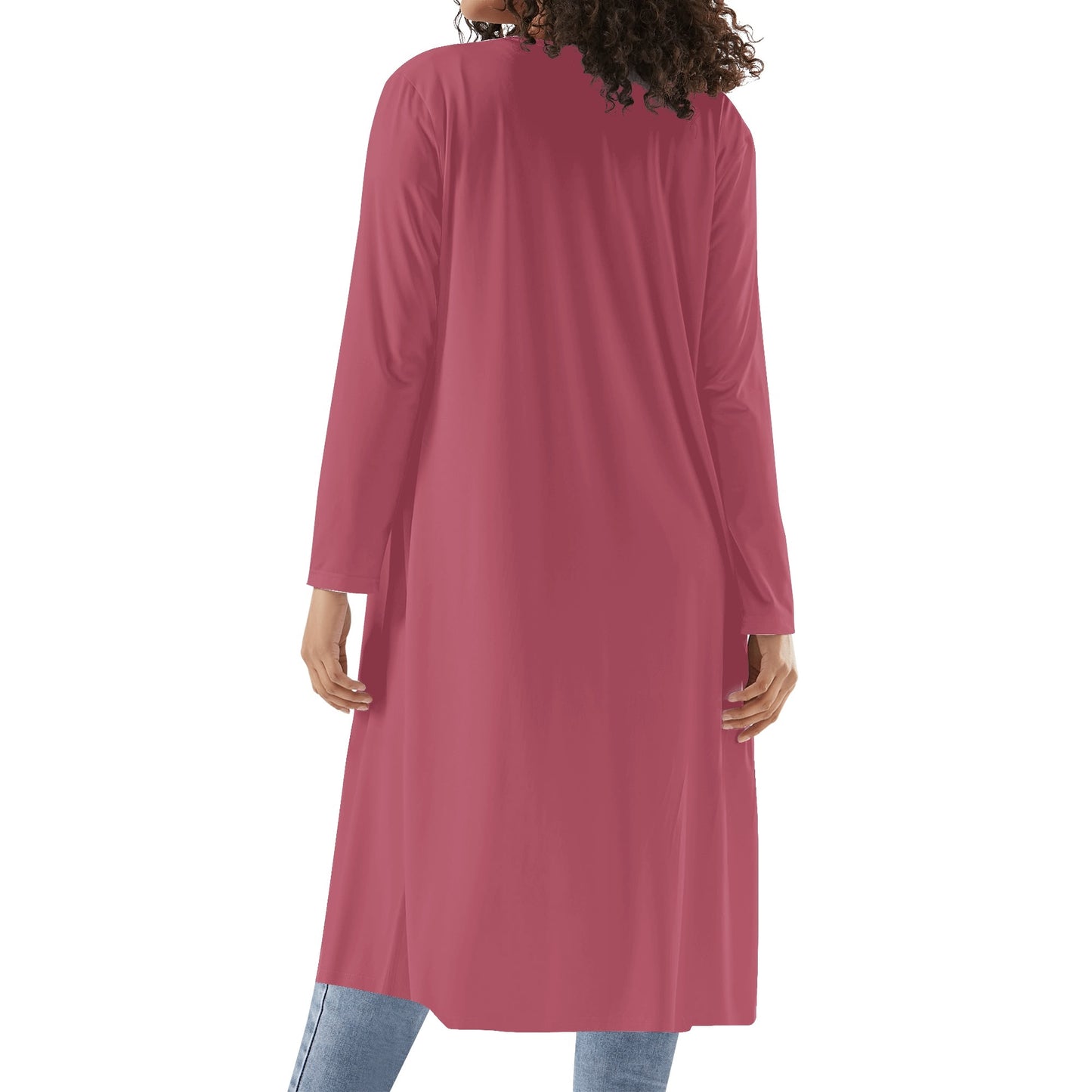 Langer leichter hippie pinker Kimono Cardigan Cardigan JLR Design