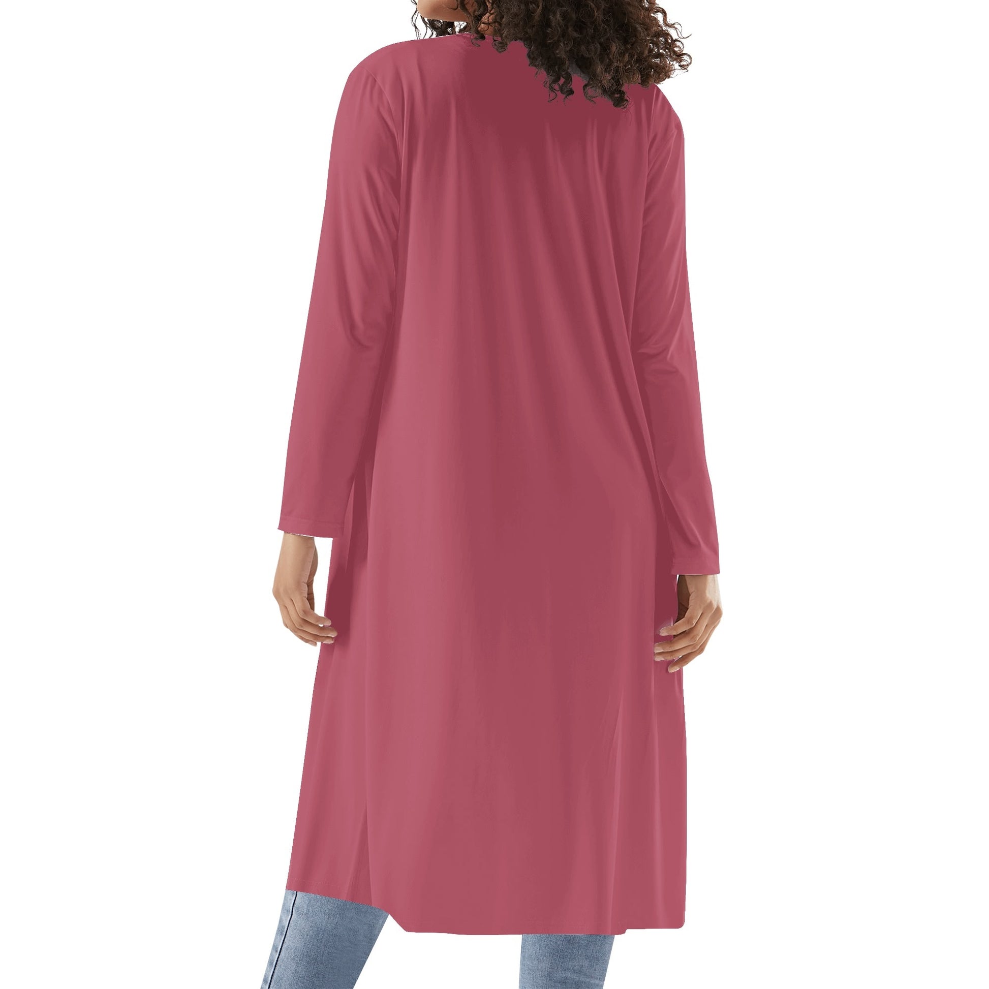 Langer leichter hippie pinker Kimono Cardigan Cardigan JLR Design