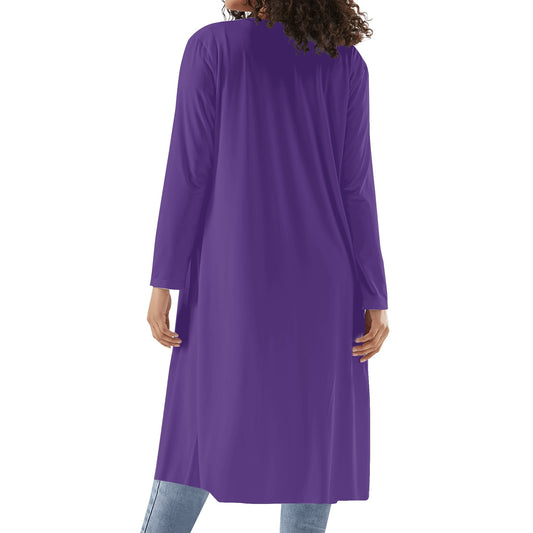 Langer leichter Indigo Kimono Cardigan Cardigan JLR Design