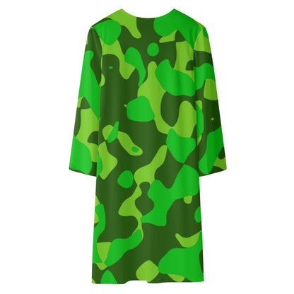 langer-leichter-lime-green-camouflage-kimono-cardigan-cardigan-jlr-design-55308 - JLR Design
